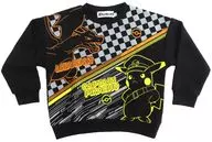 リザードン＆ピカチュウ トレーナー グレー 120cm 「ポケットモンスター」