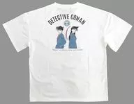 [単品] 工藤新一＆毛利蘭 半袖Tシャツ ホワイト Mサイズ 「名探偵コナン×しまむら 6点セット(Mサイズ)」
