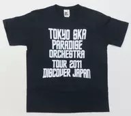 [単品] 東京スカパラダイスオーケストラ Tシャツ ブラック Mサイズ 「DVD Discover Japan Tour -LIVE IN HACHIOJI 2011.12.27 初回生産限定盤」 同梱品