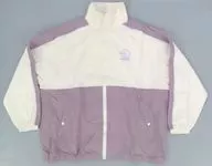 轟はじめ BANCHOナイロンジャケット ホワイト＆パープル フリーサイズ 「バーチャルYouTuber ホロライブ DEV_IS ReGLOSS 轟はじめ 誕生日記念2025」