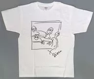 鷹宮リオン ゲ◯ニカTシャツ ホワイト Mサイズ 「バーチャルYouTuber にじさんじ」