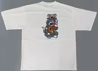 集合(アイス) コラボレーションTシャツ ホワイト フリーサイズ 「Happyくじ トムとジェリー TOM and JERRY FUNNY ART! 5」 B賞