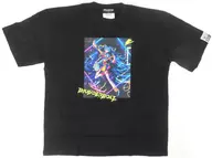 初音ミク Graphic T-shirt ブラック XXLサイズ 「初音ミク JAPAN TOUR 2023 ～THUNDERBOLT～」