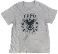 太陽ケア(全日本プロレス) 直筆サイン入りTシャツ グレー フリーサイズ 「40th Anniversary Year GAORA SPECIAL 2012 チャンピオン・カーニバル」