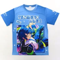 青葉つむぎ フルグラフィックTシャツvol.2 ブルー フリーサイズ 「あんさんぶるスターズ!!」