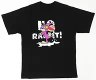 従井ノラ NO RABBIT! Tシャツ ブラック フリーサイズ 「バーチャルYouTuber 深層組 従井ノラ 生誕祭2024」