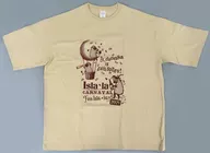 Isla・la ビッグシルエットTシャツ サンドベージュ XLサイズ 「Feis Isla・la 2025 【carnaval】」