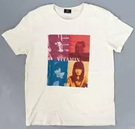 NEE VITAMIN TEE(Tシャツ) ナチュラル Lサイズ 「wktk集会 vol.2」