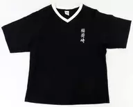 稲荷崎高校 ユニフォーム風Tシャツ ブラック LLサイズ 「ハイキュー!!×しまむら」