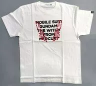 ロゴ発光 Tシャツ ホワイト Lサイズ 「STRICT-G 機動戦士ガンダム 水星の魔女」