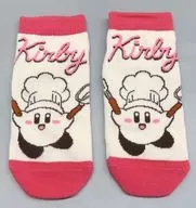 カービィ(コック) 靴下 レッド×ホワイト 23～25cm 「星のカービィ」