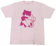 丹瑛人＆能美正孝 Tシャツ ピンク XLサイズ 「能美先輩の弁明×ステラマップカフェ」