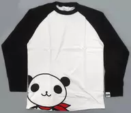 パンダーゼット Tシャツ ホワイト×ブラック Lサイズ 「PANDA-Z -パンダーゼット-×ローソン」 プレゼントキャンペーン 当選品