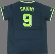 塩見泰隆#9(東京ヤクルトスワローズ) ネーム＆ナンバーTシャツ(ビジター) グリーン フリーサイズ