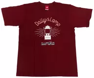 sumika Lamp Tシャツ バーガンディー Mサイズ 「sumika Arena Tour 2020 -Daily’s Lamp-」 