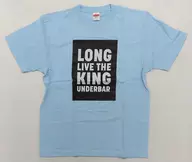 __(アンダーバー) 王様万歳Tシャツ ライトブルー Lサイズ
