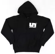 __(アンダーバー) ジップパーカー ブラック Lサイズ