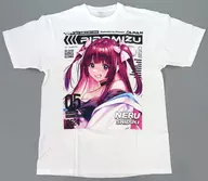 志津城ねる コットンTシャツ ホワイト XLサイズ 「はにかみ、彼女は恋をする POP UP SHOP in SHIBUYA TSUTAYA」