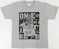 麦わらの一味 TシャツB 杢グレー Mサイズ 「ワンピース FILM RED」