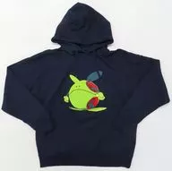 ハロ STRICT-G グラニフ(graniph) ドロップショルダーパーカー ネイビー XLサイズ 「機動戦士ガンダム」