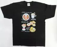 黒板アート Tシャツ ブラック XLサイズ 「ドラえもん F’sキッチン」