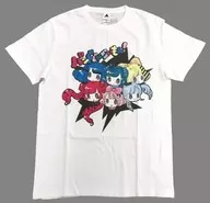 バンドじゃないもん!×せきやゆりえ Tシャツ ホワイト XLサイズ 「TOKYO IDOL FESTIVAL 2015×ヴィレッジヴァンガード」