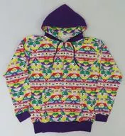 高城れに(ももいろクローバーZ) Keep Whiteberet Save The World Native parker ネイティブ パーカー パープル LONGサイズ 「オフィシャルファンクラブ ANGEL EYES」 会員限定