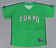 [単品] 翔聖#017(東京ヤクルトスワローズ) 選手直筆サイン入り2025年燕パワーレプリカユニホーム グリーン Lサイズ 「ファン感謝DAY スワローズ10万円福袋(2025)」 同梱品