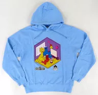 集合 コラボプルオーバーパーカー ブルー Lサイズ 「EVO Japan 2024×セサミストリート」