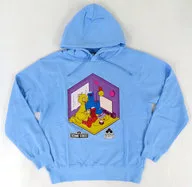集合 コラボプルオーバーパーカー ブルー XLサイズ 「EVO Japan 2024×セサミストリート」