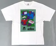 エルモ＆クッキーモンスター コラボTシャツ ホワイト Lサイズ 「EVO Japan 2024×セサミストリート」