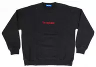 千切豹馬 コラボクルースウェット ブラック Mサイズ 「ブルーロック×Right-on」