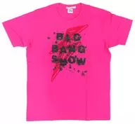 BIGBANG SHOW グラフィックTシャツE(半袖) ピンク Lサイズ 「BIGBANG×UT」