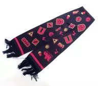 赤月ゆに カシミヤ混ニットマフラー 「バーチャルYouTuber 赤月ゆに」