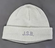 三代目 J SOUL BROTHERS JSB College Knit Cap(ニットキャップ) グレー 「2023 J.S.B. SUPPORT WEAR COLLECTION」 J.S.B.オフィシャルグッズ