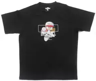 パワプロくん(正面) Tシャツ ブラック Lサイズ 「パワフルプロ野球×ZETT」