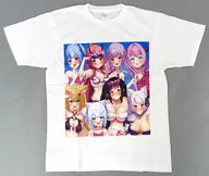 集合 Tシャツ ホワイト Lサイズ 「ドン・キホーテ千日前Vtuberイベント」