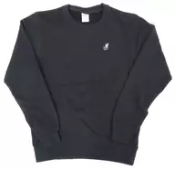 ロゴ ぴありあ×KB トレーナー ブラック Mサイズ 「バーチャルYouTuber ぴありあ ×  KANGOL BEAUTY」