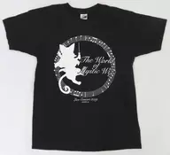 ウィズ Tシャツ ブラック Mサイズ 「クイズRPG 魔法使いと黒猫のウィズ Live Concert 2019」