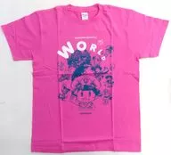 集合 Tシャツ ピンク Mサイズ 「桃太郎電鉄ワールド ～地球は希望でまわってる!～」 無料体験会 サイコロチャレンジ景品