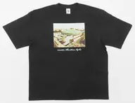 ひよの山タイムスリップTシャツ(国技館) ブラック XLサイズ 相撲協会設立100周年記念グッズ