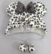 ミニーマウス(レオパード柄/ホワイト) ファンキャップ 「ディズニー」 東京ディズニーリゾート限定