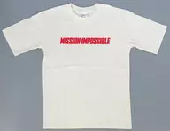 メンズ半袖Tシャツ ホワイト Mサイズ 「ミッション：インポッシブル/ファイナル・レコニング×しまむら」