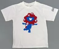 ミャクミャク(右向き/両手広げ) Tシャツ ホワイト 140cm 「EXPO2025 大阪・関西万博」