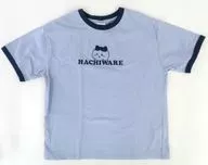 ハチワレ(フェイス/背中向き) Tシャツ ブルー Lサイズ 「ちいかわ なんか小さくてかわいいやつ」