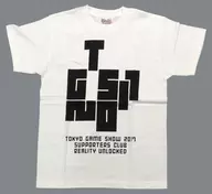 ロゴ タッチアンドゴーTシャツ ホワイト Sサイズ 東京ゲームショウ2017 サポーターズクラブチケット特典