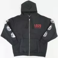 LEO(山田涼介/Crazy Raccoon) ジップパーカー LEOサイズ ブラック 「LEOの遊び場」 100万人記念グッズ