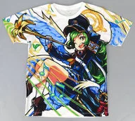 聖告の大天使 ガブリエル フルカラーTシャツ ホワイト Mサイズ 「モンスターストライク」