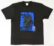 黄金騎士ガロ(ブルー) Tシャツ ブラック Lサイズ 「牙狼画展」