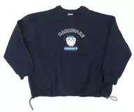 ハチワレ(KAMISAMA?) トレーナー ネイビー Lサイズ 「ちいかわ なんか小さくてかわいいやつ」